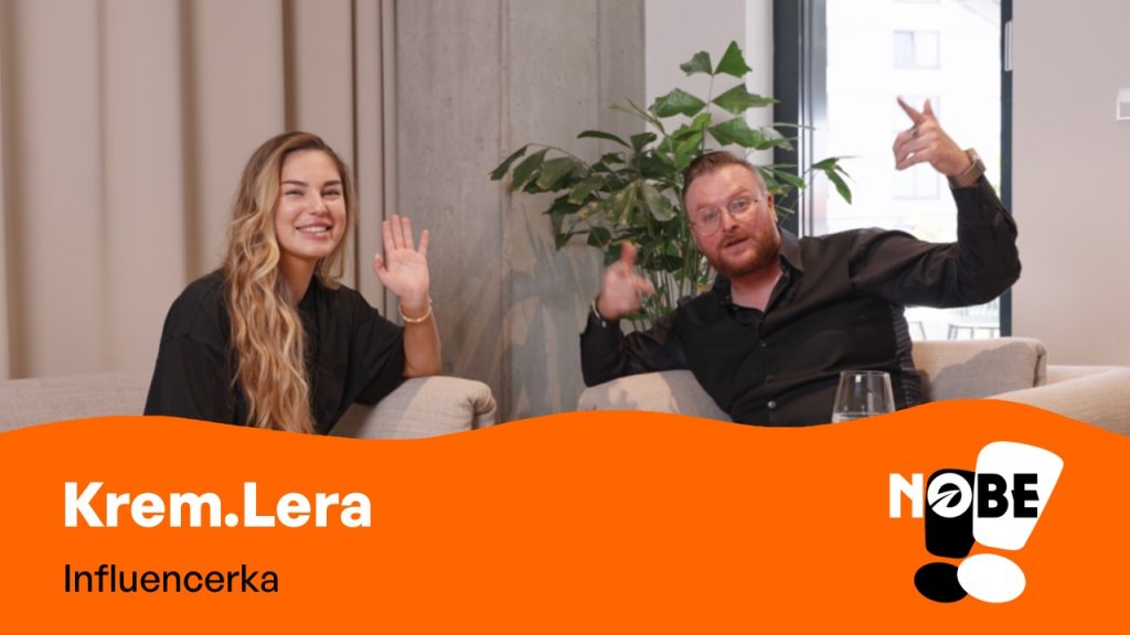 Fotografie z rozhovoru pořadu Krém Lera.