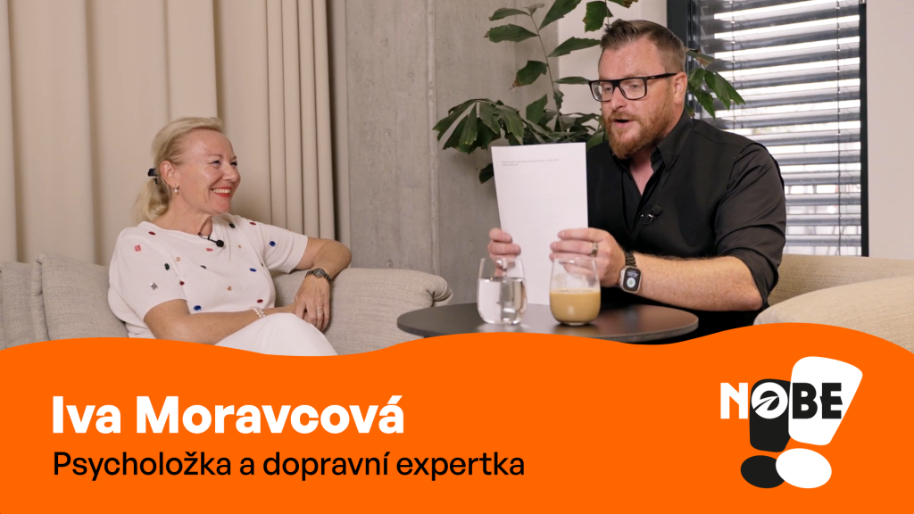 Podcast NOBE – díl s Ivou Moravcovou, dopravní expertkou.